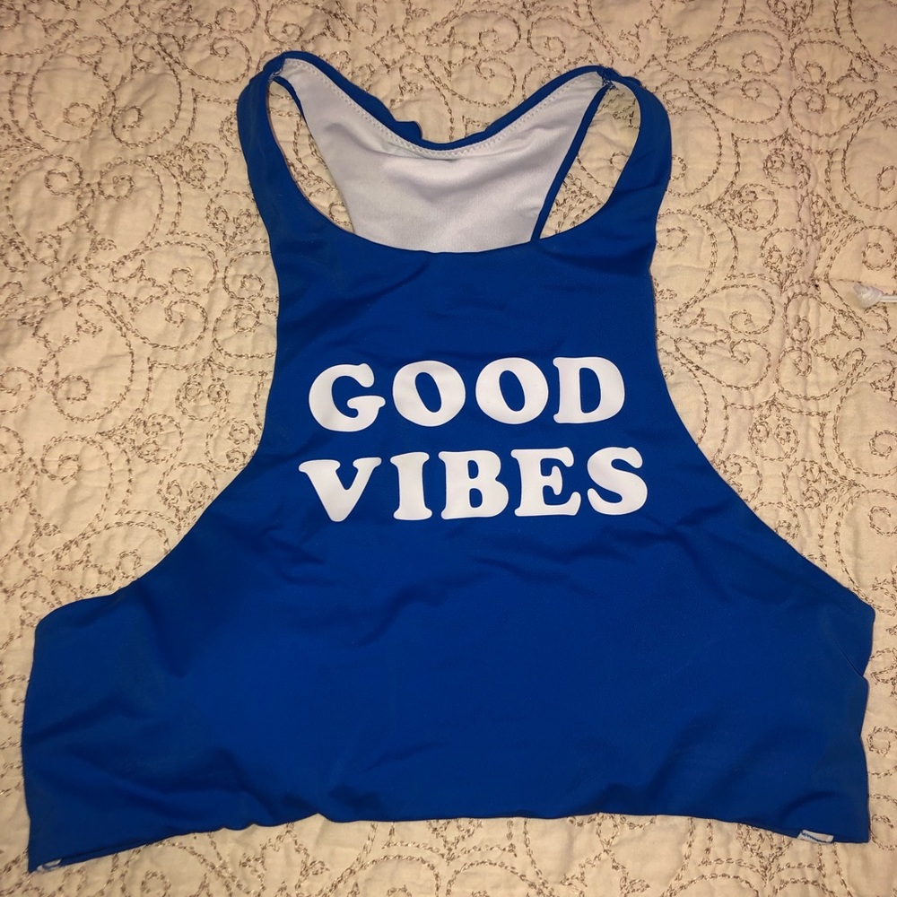 Victoria’s Secret Blue Swim Top